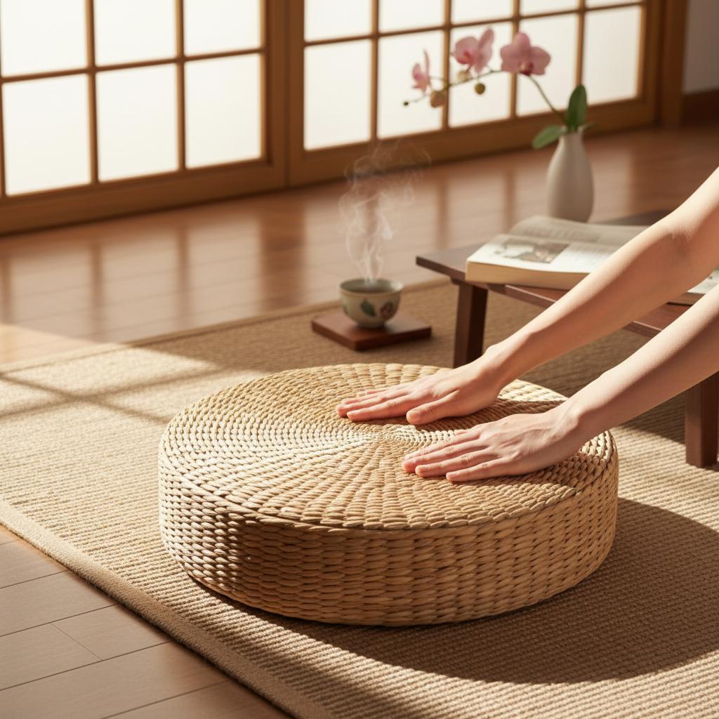 Đôn Mây Handmade Hình Tròn