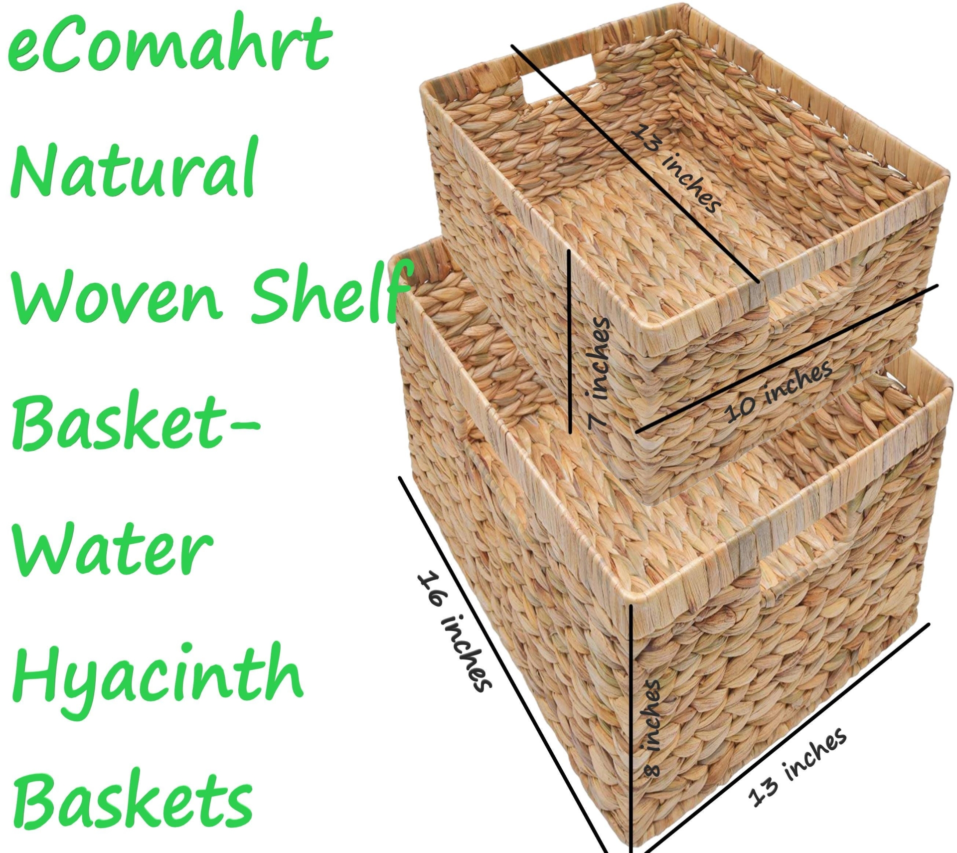 Giỏ Lục Bình Đựng Đồ Hình Chữ Nhật
