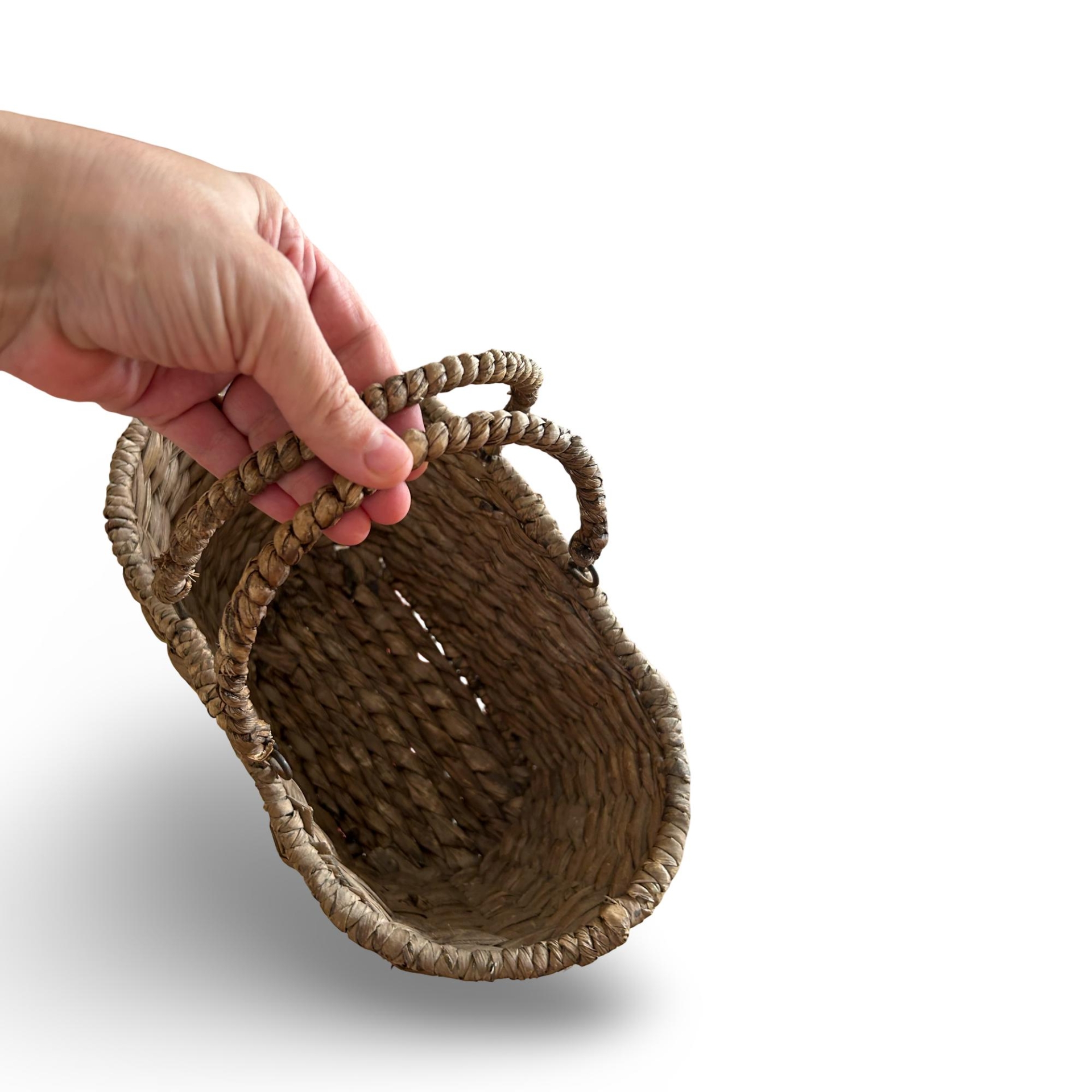 Giỏ lục bình Đựng Trái Cây Handmade