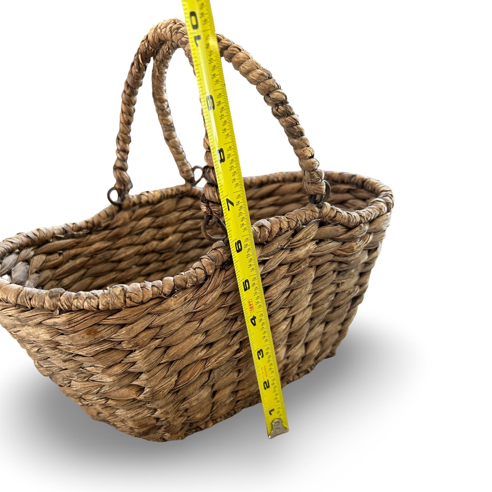 Giỏ lục bình Đựng Trái Cây Handmade