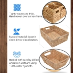 Giỏ Lục Bình Đựng Đồ Hình Chữ Nhật