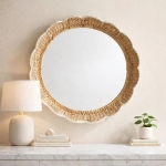 Gương Treo Tường Khung Mây Handmade