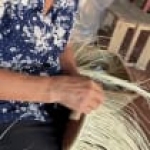 Túi Cói Handmade Đính Hình Hươu